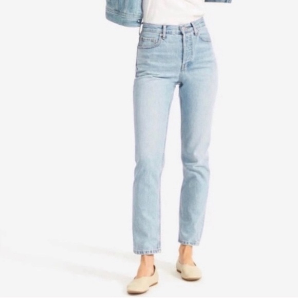 Everlane Denim - EVERLANE The Relaxed Straight Fir Organic Cotton size 27 regular